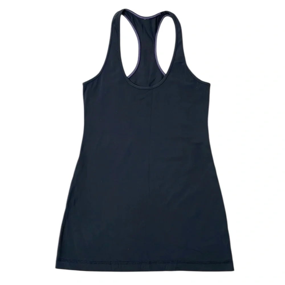 Lululemon Cool Racerback (First Release) light‎ luon tank top. Size 6. Grey.